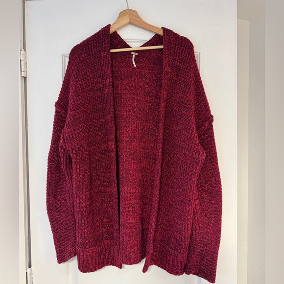 NWT Free People High Hopes Chunky Knit Cardigan in Size Small - Picture 6 of 9